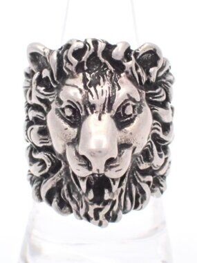 Gucci Lion Head Ring Size ~9